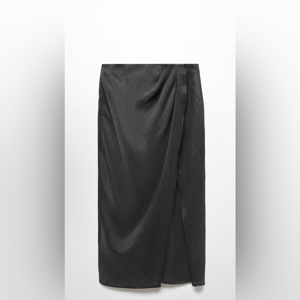 Mango Charcoal Pencil Skirt
